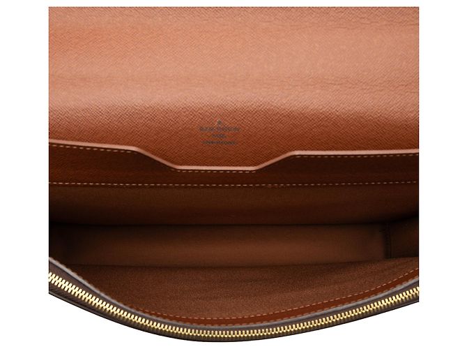 Louis Vuitton Brown Monogram Serviette Conseiller - vista 4