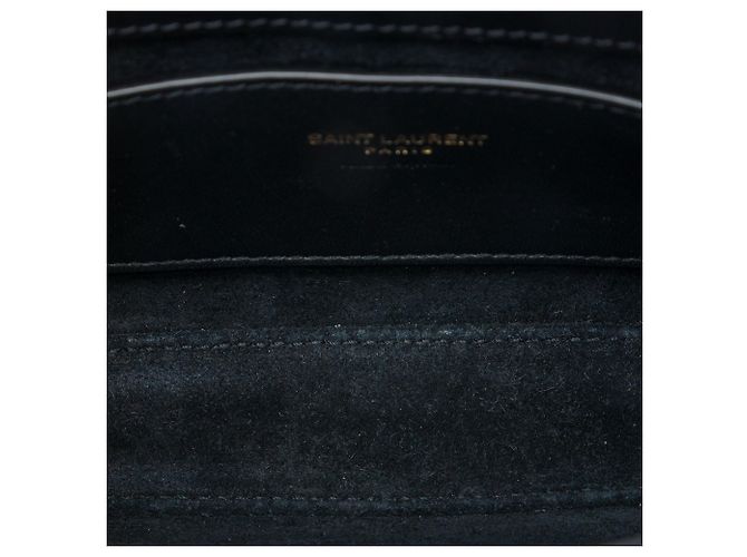 Autre Marque Saint Laurent Black Mini Smooth Calfskin Le 5 a 7 - vista 4