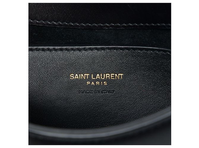 Autre Marque Saint Laurent Black Mini Smooth Calfskin Le 5 a 7 - vista 5