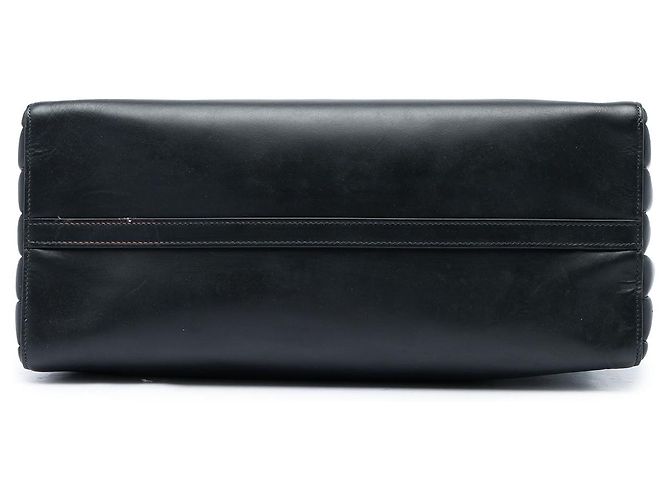 Bibliothèque Borsa Satchel Prada Bibliotheque in pelle di vitello City nera Extra Large - vista 3