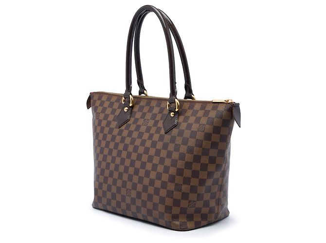 Louis Vuitton Brown Damier Ebene Saleya MM - vista 2