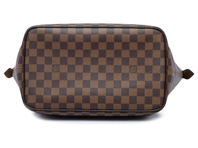 Louis Vuitton Brown Damier Ebene Saleya MM - vista 3