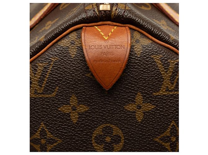 Louis Vuitton Brown Monogram Speedy 30 - vista 5