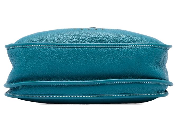 Hermès Blue Clemence Evelyne III GM - vista 3