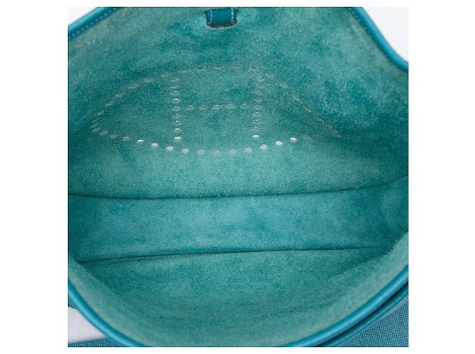 Hermès Blue Clemence Evelyne III GM - vista 4