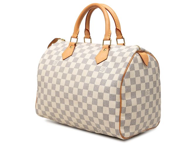 Louis Vuitton White Damier Azur Speedy 30 - vista 2