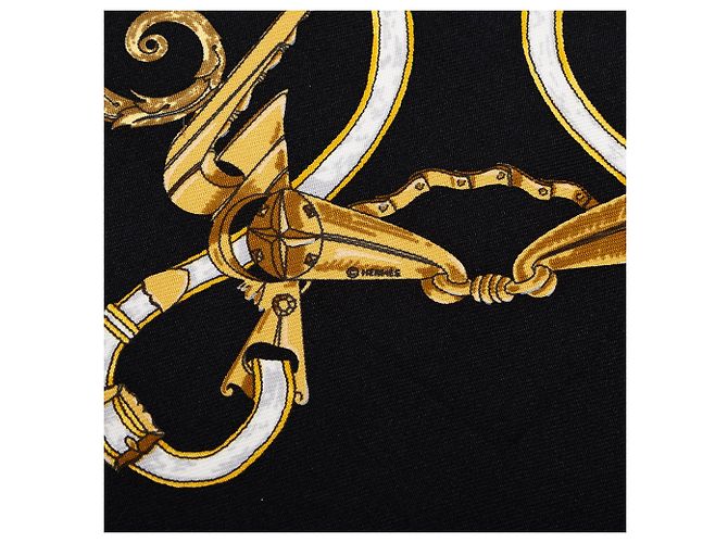 Hermès Black L Instruction du Roy Seidentuch 45 - Ansicht 8