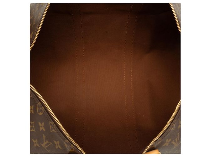 Louis Vuitton Brown Monogram Keepall 50 - vista 4
