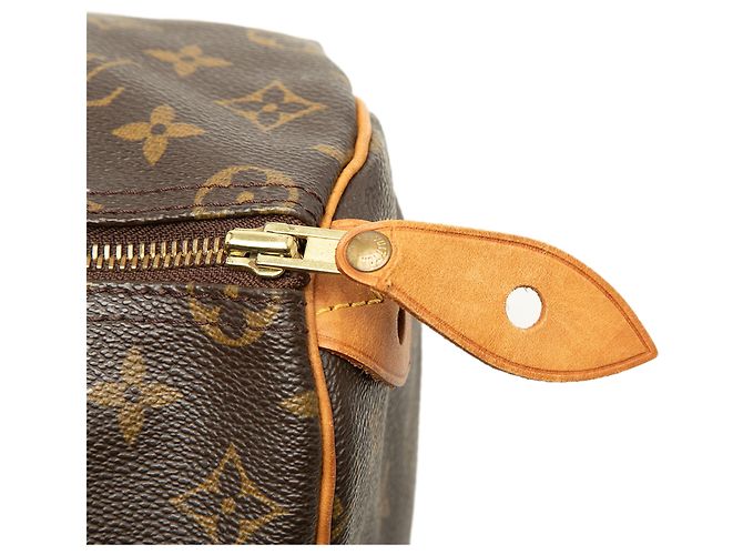 Louis Vuitton Brown Monogram Speedy 35 - vista 6