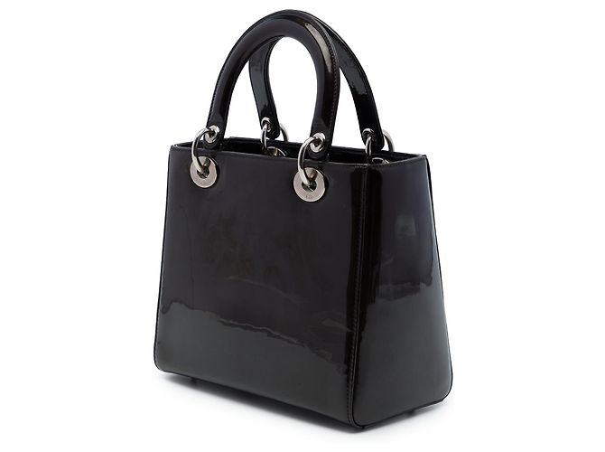 Dior Purple Medium Patent Lady Dior - Ansicht 2