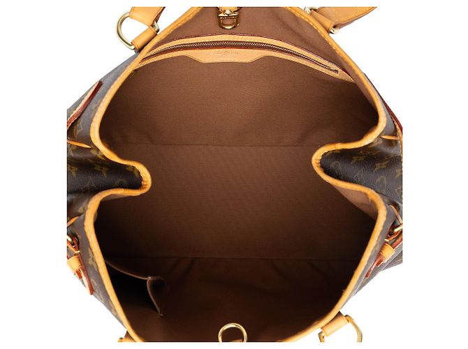 Louis Vuitton Brown Monogram Batignolles Horizontal - vista 4