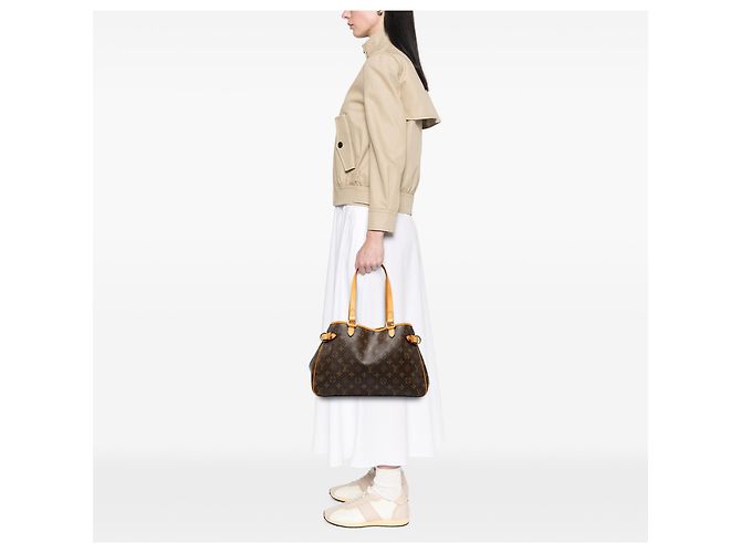 Louis Vuitton Brown Monogram Batignolles Horizontal - vista 9