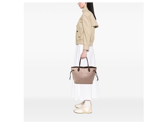 Louis Vuitton Pink Monogram Idylle Neverfull MM - vista 6
