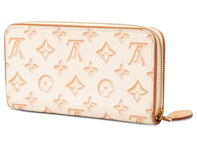 Cartera Larga Zippy Louis Vuitton Beige Monogram Fall For You - vista 2