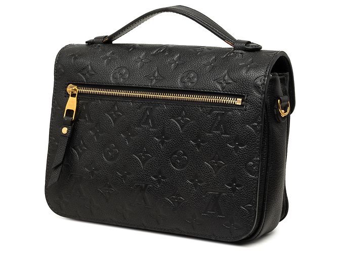 Louis Vuitton Black Monogram Empreinte Pochette Metis - vista 2