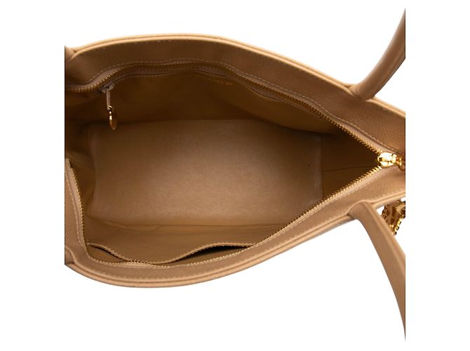 Chanel Beige Caviar Medallion Tote - Ansicht 4