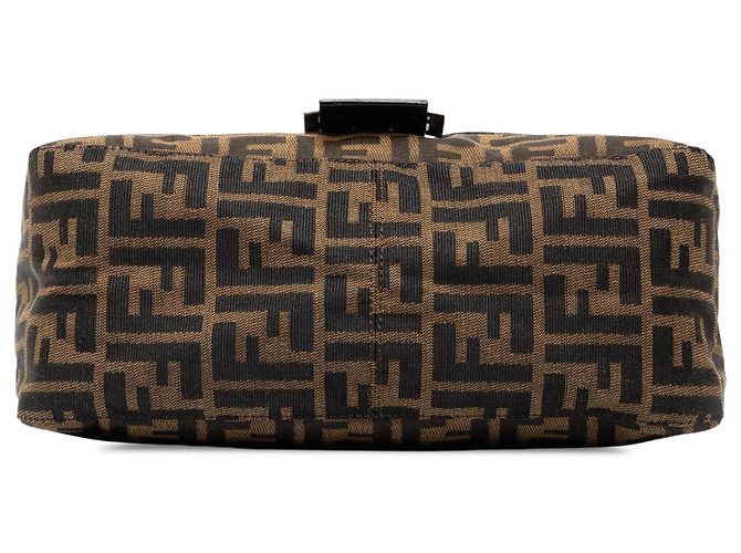 Fendi Brown Zucca Canvas Mamma Forever - vista 3