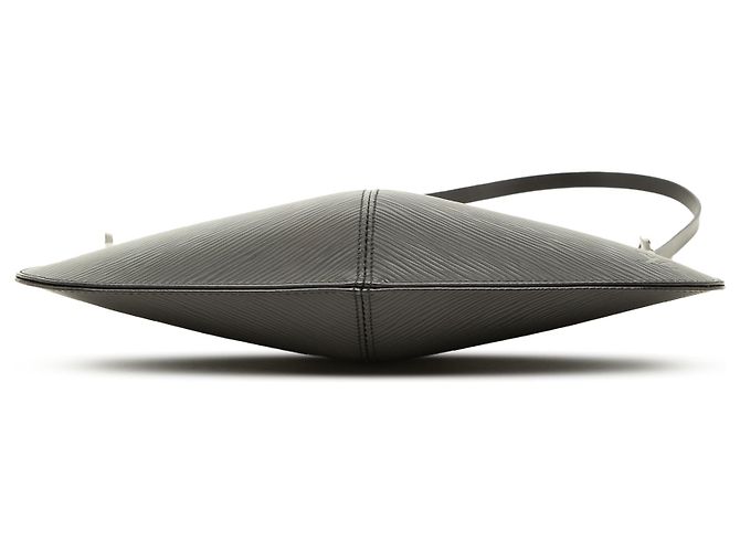 Louis Vuitton Black Epi Demi Lune Pochette - vista 3