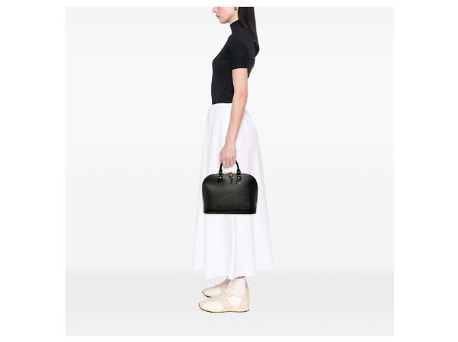 Louis Vuitton Black Epi Alma PM - vista 6
