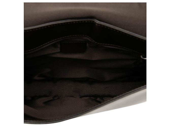 Borsa a tracolla Gucci in vitello marrone - vista 4
