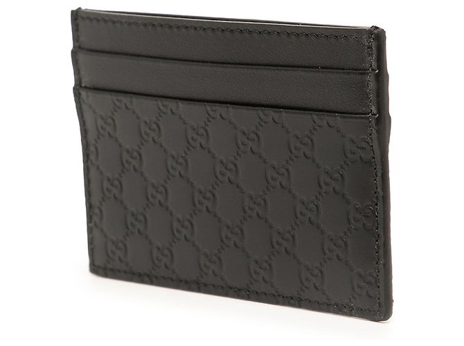 Tarjetero Gucci Black Microguccissima - vista 2