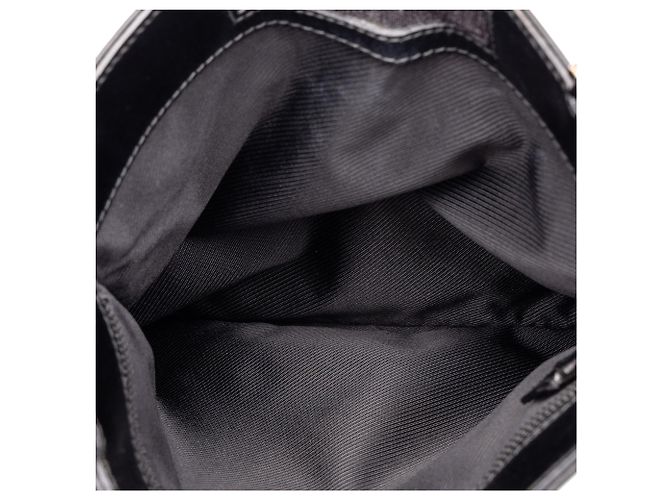 Borsa a tracolla Gucci in denim GG grigio - vista 4