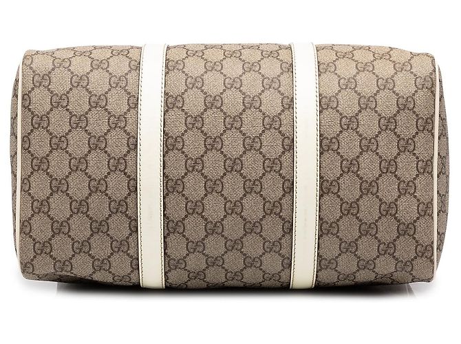 Borsa Boston Gucci Beige Medium GG Supreme Joy - vista 3
