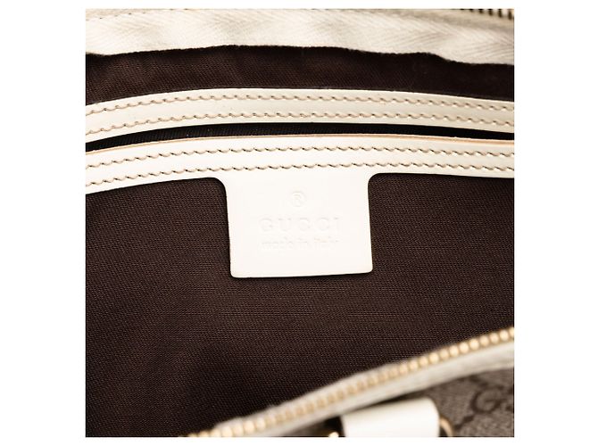 Borsa Boston Gucci Beige Medium GG Supreme Joy - vista 5