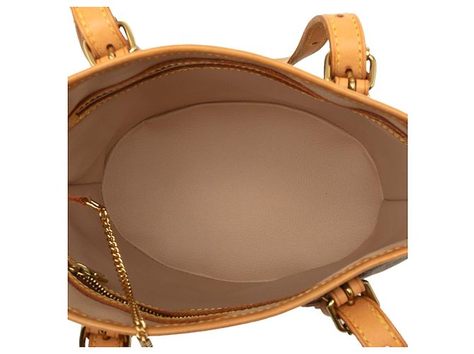 Louis Vuitton Brown Monogram Petit Bucket - vista 4