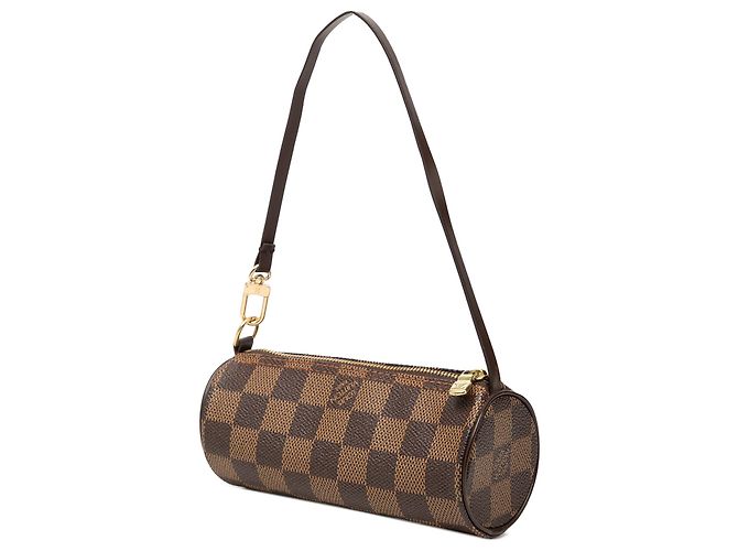 Louis Vuitton Brown Damier Ebene Papillon Pochette - vista 2