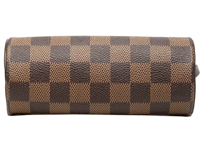 Louis Vuitton Brown Damier Ebene Papillon Pochette - vista 3