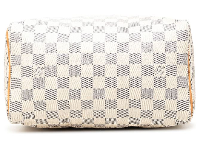 Louis Vuitton White Damier Azur Speedy 25 - vista 3