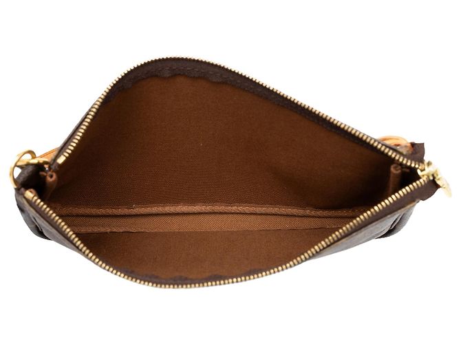 Louis Vuitton Brown Monogram Pochette Accessoires - vista 4