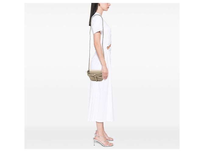 LOEWE Mini Borsa a Tracolla Gate in Pelle Marrone - vista 6