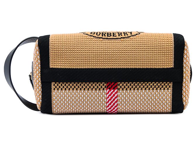 Necessaire Burberry Beige Archive Crest Knit - vista 3