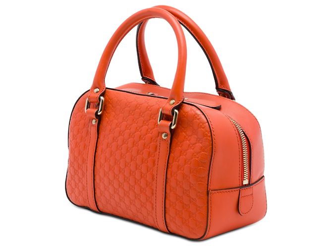 Borsa Gucci Bree Small Microguccissima Arancione - vista 2
