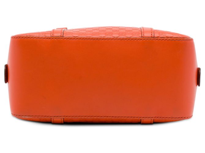 Borsa Gucci Bree Small Microguccissima Arancione - vista 3