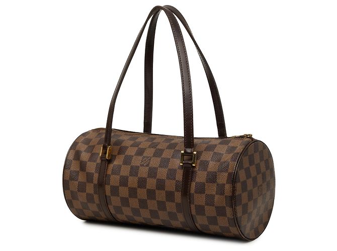 Louis Vuitton Brown Damier Ebene Papillon 30 - vista 2