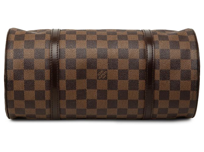 Louis Vuitton Brown Damier Ebene Papillon 30 - vista 3