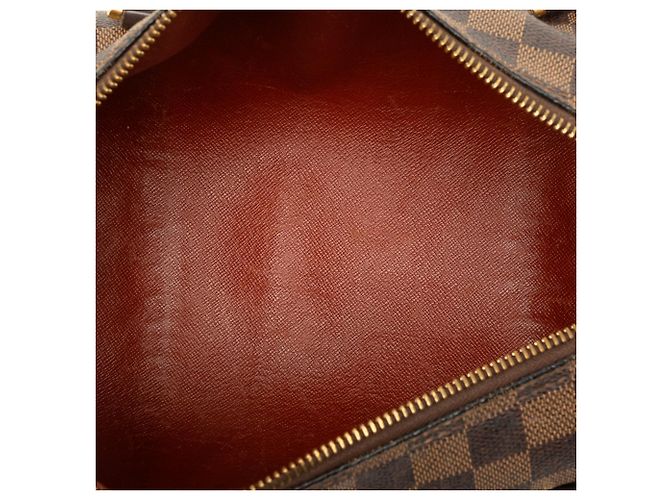 Louis Vuitton Brown Damier Ebene Papillon 30 - vista 4