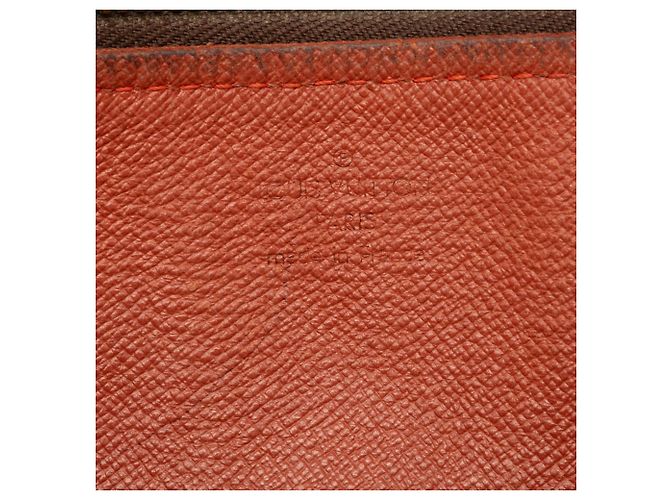 Louis Vuitton Brown Damier Ebene Papillon 30 - vista 5