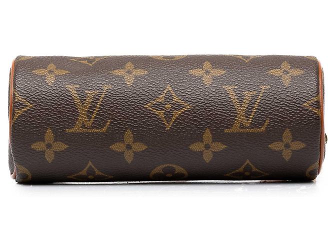 Louis Vuitton Brown Monogram Papillon Pochette - vista 3