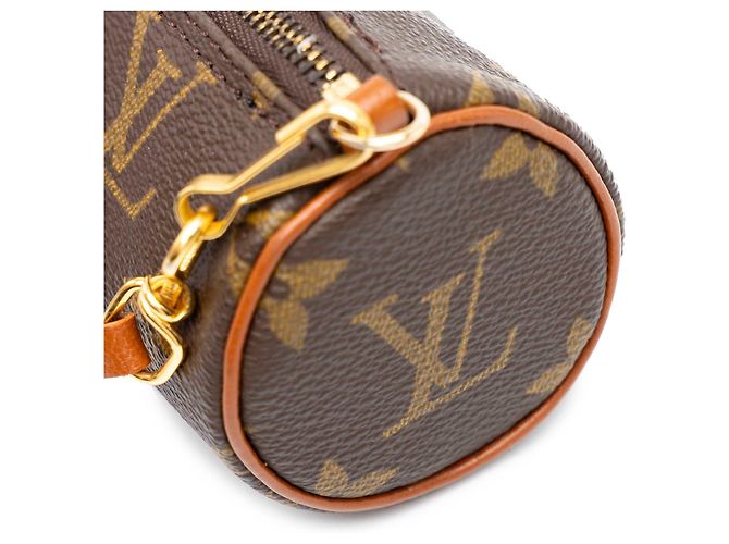 Louis Vuitton Brown Monogram Papillon Pochette - vista 5