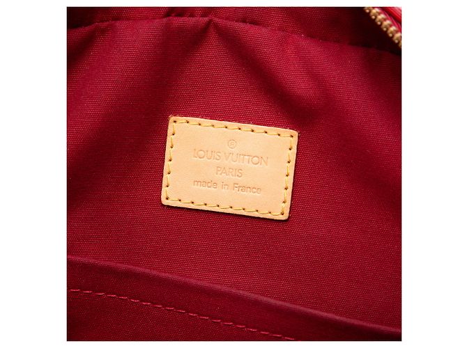 Louis Vuitton Red Monogram Vernis Summit Drive - vista 5
