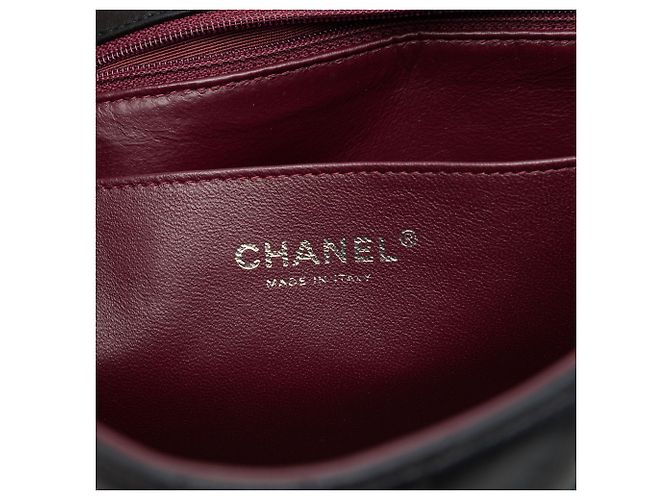Chanel Black Jumbo Classic Lambskin Single Flap - vista 5