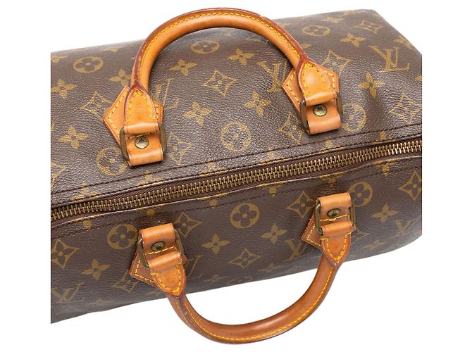 Louis Vuitton Brown Monogram Speedy 30 - vista 7