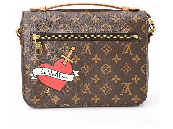 Metis Borsa Louis Vuitton Monogram Patches Pochette Métis MM - vista 2