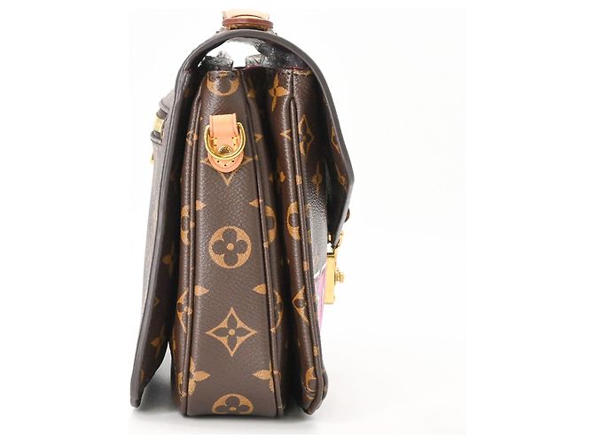Metis Borsa Louis Vuitton Monogram Patches Pochette Métis MM - vista 3