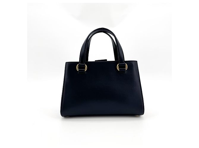 Gucci Sylvie Top Handle Leather Mini - vista 2