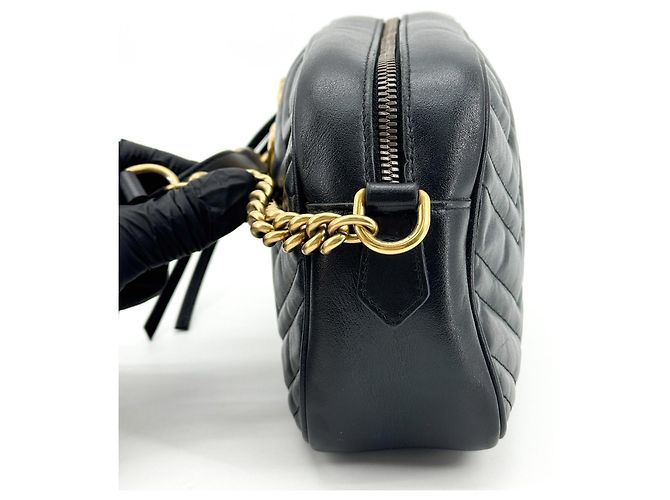 Gucci GG Marmont Matelasse Leather Small - vista 3